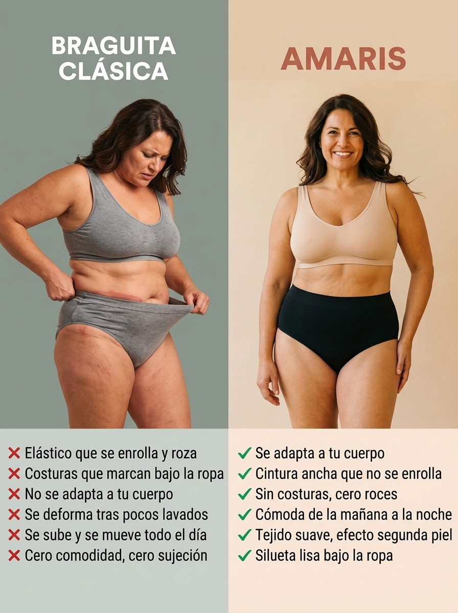 Amaris Confort™ | Braguita sin costuras, comodidad absoluta