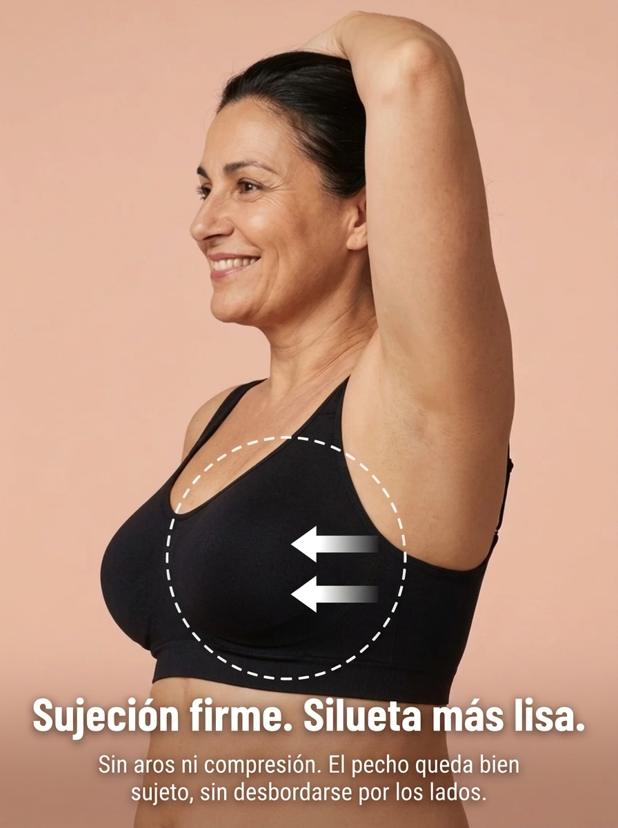 Amaris Confort™ – Sujetador Sin Aros, Comodidad Absoluta